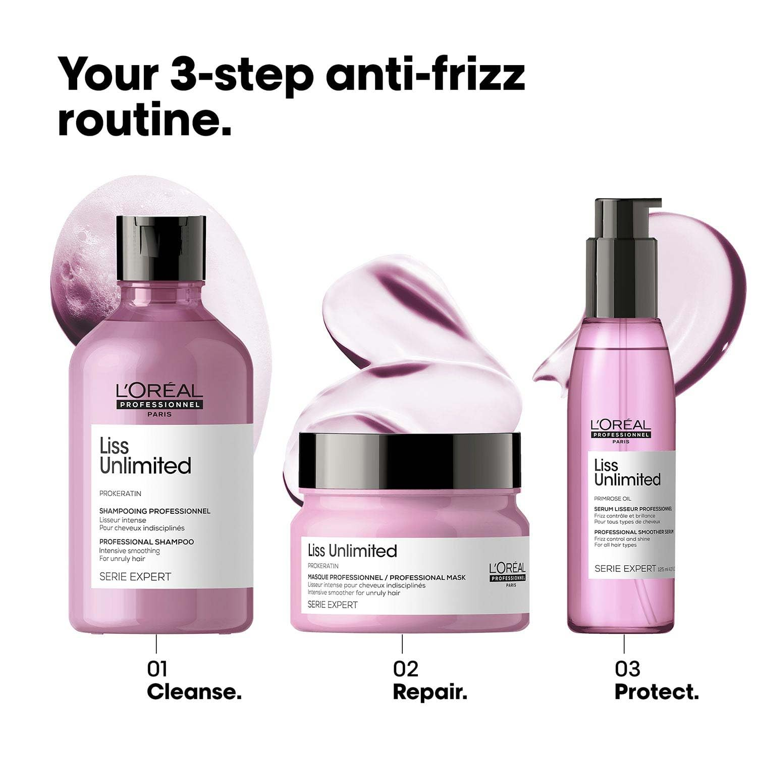 L'OREAL Liss Unlimited シャンプーとマスクセット L'OREAL Liss Unlimited シャンプーとマスクセット L'Oréal